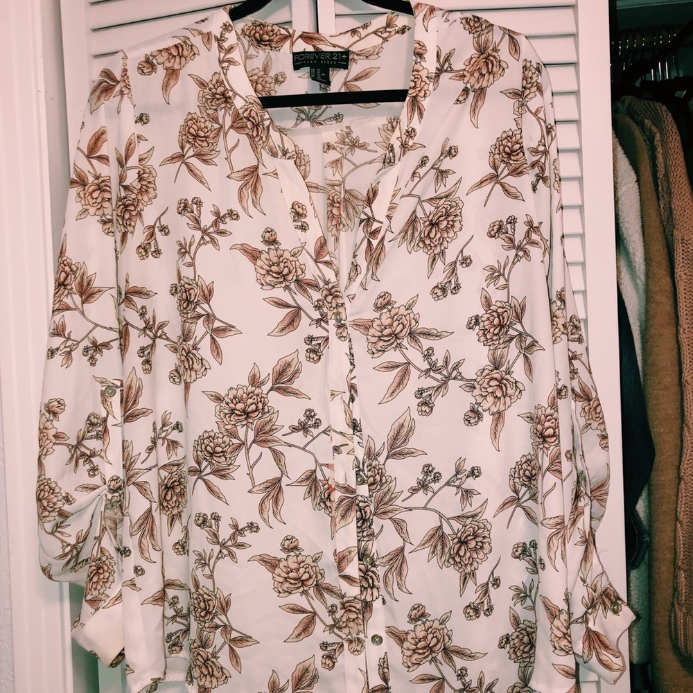Long sleeve blouse